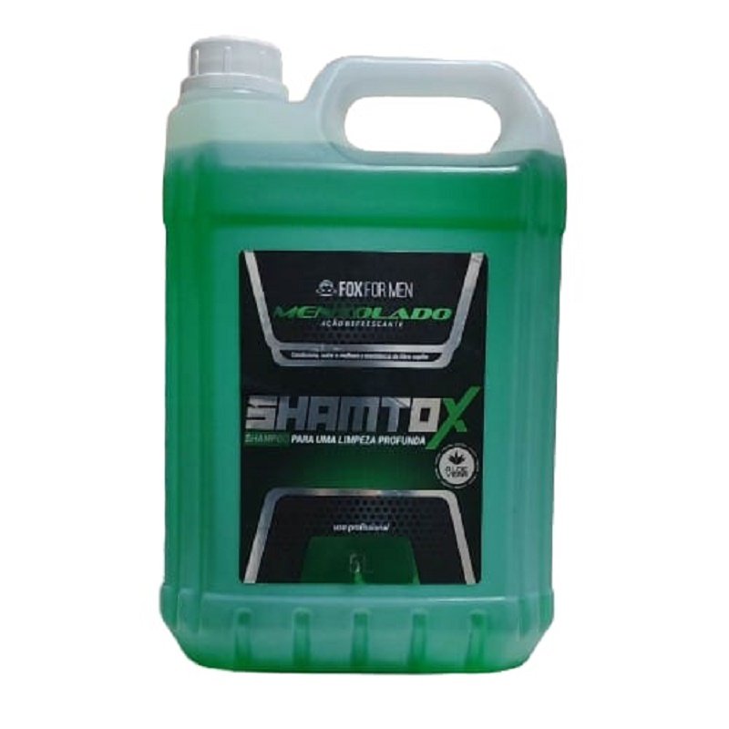 maaaiCOTA 5SHAMPOO 大容量 Shampoo Galão 5L Mentolado Shamtox - Barber Sul
